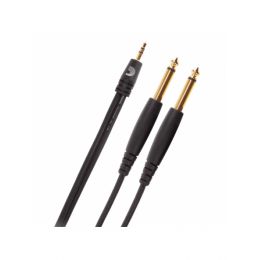Кабель D'ADDARIO PW-MPTS-06 Custom Series 1/8” to Dual 1/4” Audio Cable